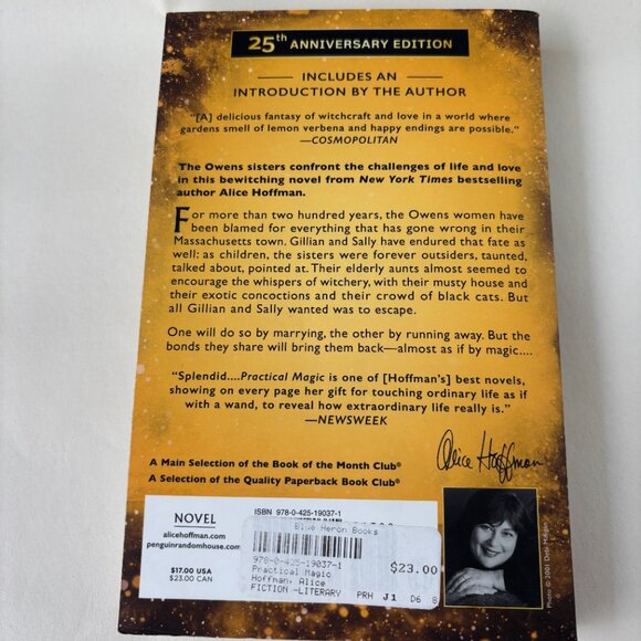 📚3/$20 Practical Magic Paperback novel ~ by Alice Hoffman - Picture 3 of 6